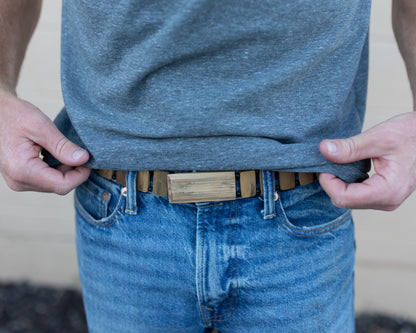 Bamboo Belt – Light Tan