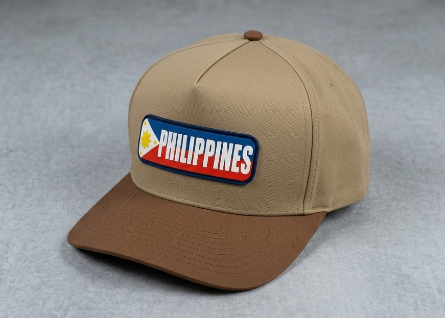 Rubber Patch Philippines Hat
